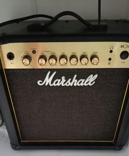Amplificador Marshall Mg Gold Mg15g Transistor Para Guitarra