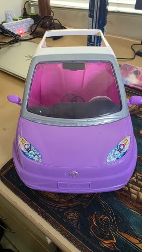 Carrinho de brinquedo da barbie