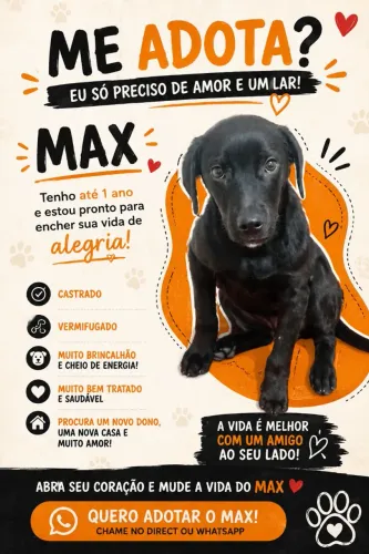 Doa-se cachorro