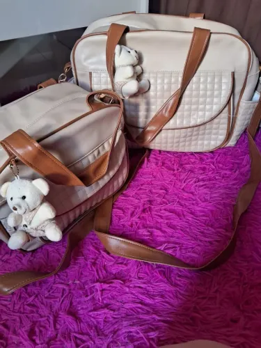02 peças - Jogo bolsas - bebê