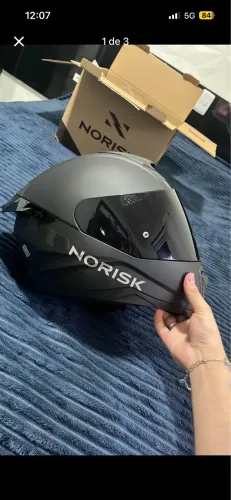 Capacete NORISK Black Edition | TAM. 58
