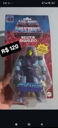 Boneco Skeletor He man Masters of The Universe