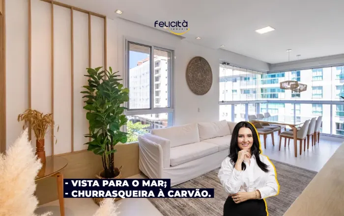 Apartamento para locação com 2 quartos no Edifício Helicônia na Praia Brava em Itajaí
