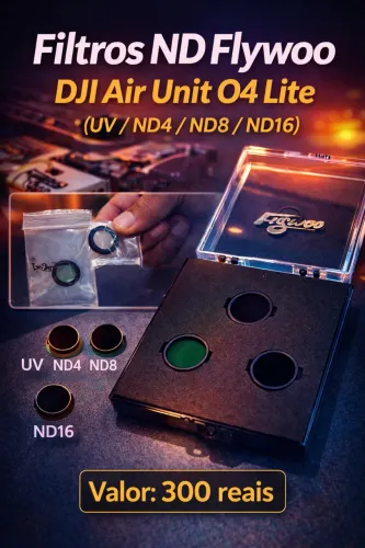 Filtros ND Flywoo para DJI Air Unit O4 Lite - Kit Completo!
