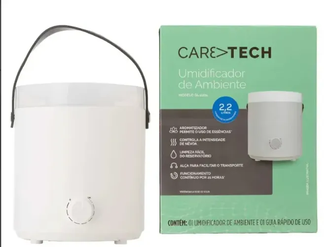 Umidificador Caretech Gl2201 Caretech 2,2 Litros