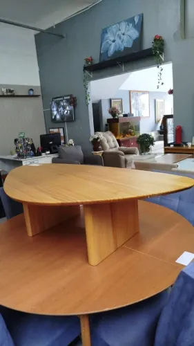 mesa de centro madeira maciça