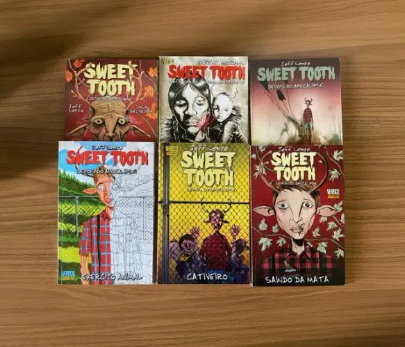 Sweet Tooth completo em capa cartão - 6 volumes