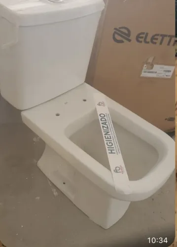Vaso com caixa acoplada