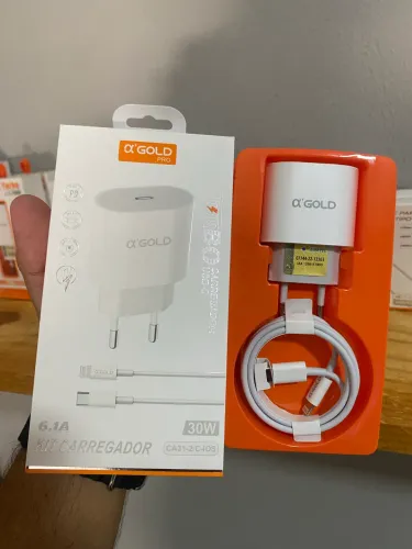 Carregador Turbo 30w A?gold