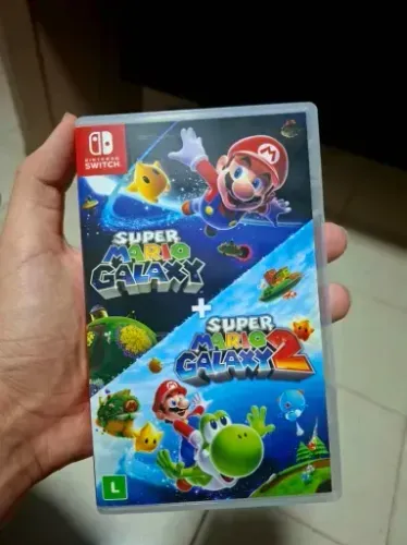 Mario galaxy 1 e 2 Nintendo switch