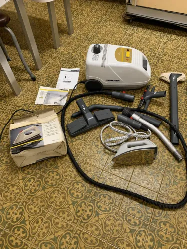 lavadora a vapor + ferro de passar _ Kärcher Vaporapid 1500 Completa Origina