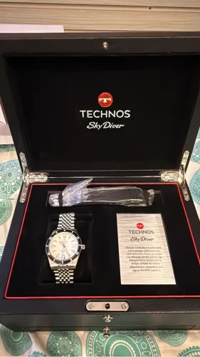 Technos Skydiver Automático Branco
