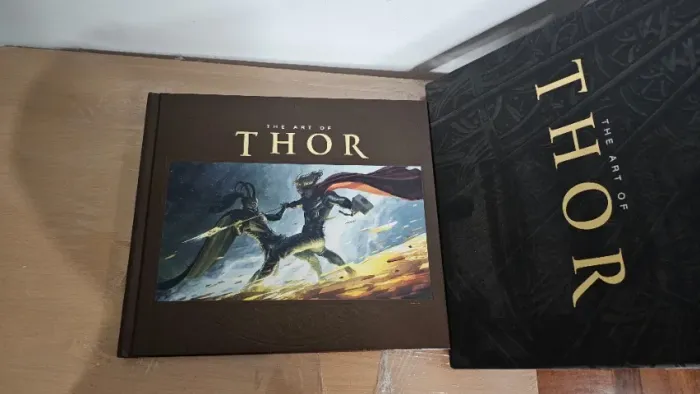 Livro artbook The Art of Thor marvel disney