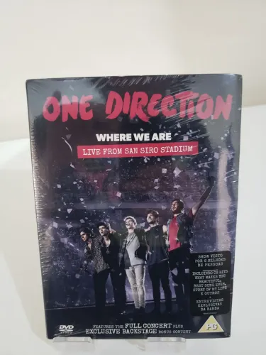 DVD One Direction Where We Are (Original; novo e lacrado)