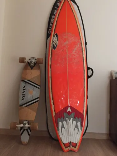Prancha +skate( aceito troca ? )