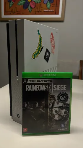 PARA SAIR HOJE!!!! Xbox one s com defeito do plim + jogo midia fisica
