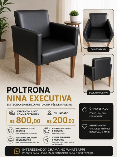 Poltrona Nina Executiva