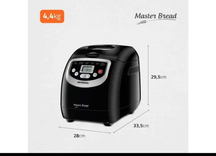 Panificadora Mundial Master Bread