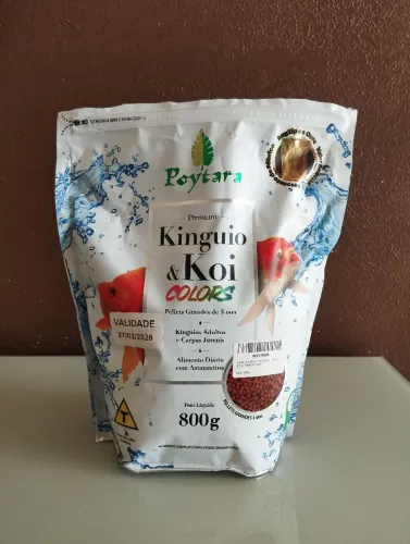 Ração Poytara para peixes Kinguio e Koi