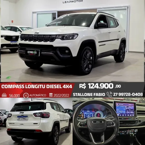 Jeep Compass Long. TD 350 2.0 4X4 Diesel AUT 2022