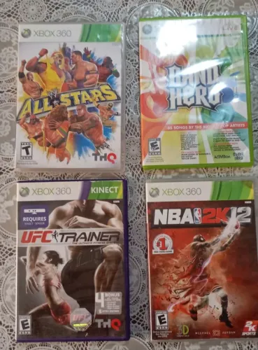 Jogos originais Xbox 360.