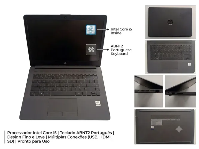 ? Notebook HP 240 G7 - Ideal para Home Office, Trabalho e Estudos