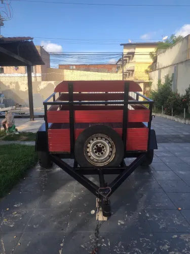 Reboque 1 eixo, doc e transferência!!!