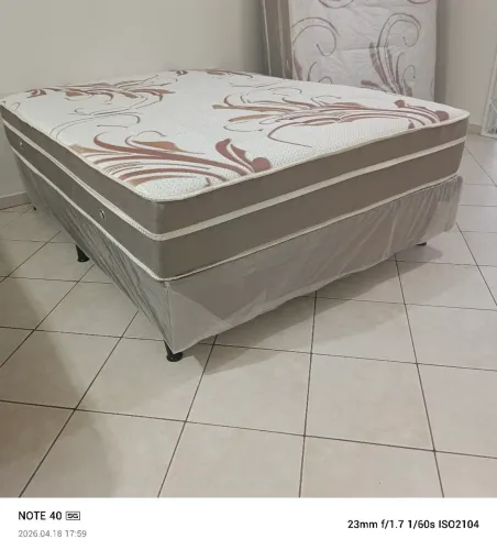 Conjunto Box casal colchão malas ensacadas 899 vir Busca no local ou Entregamos a 950