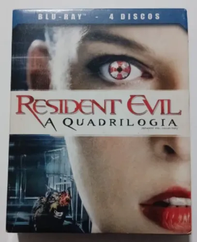 Blu-ray Resident Evil A quadrilogia
