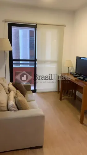 Flat com 2 dormitórios para alugar, 55 m² por R$ 6.200/mês - Brooklin - São Paulo/SP