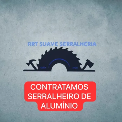 Contrata-se serralheiro de alumínio
