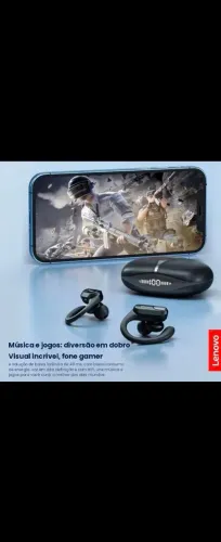 ? FONE DE OUVIDO LENOVO XT-80 (thinkplus) | BLUETOOTH 5.3 + BAIXA LATÊNCIA ?