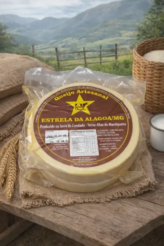 Queijo Artesanal Parmesão - Estrela Da Alagoa MG - São José dos Campos