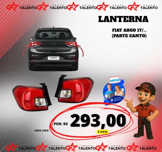 LANTERNA ARGO (PARTE CANTO)