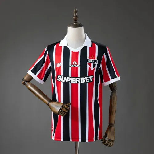Camisa São Paulo FC Listrada Tricolor - Nova