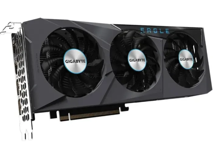 Placa de Vídeo Gigabyte Radeon RX 6600 EAGLE AMD, 8GB, GDDR6, Preto - GV-R66EAGLE-8GD