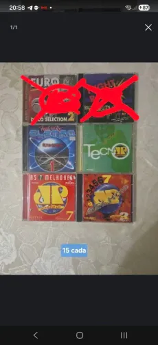 Cds variados de música eletrônica, JP, Tecno, Eletro.......