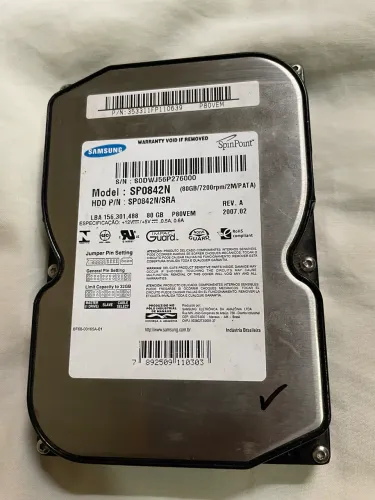 HD Samsung IDE 40GB