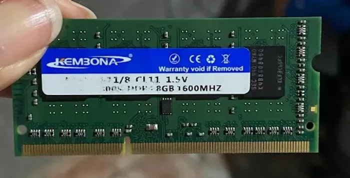 Memória RAM DDR3 2 GB - 1600?MHz