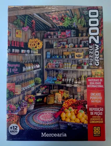 Quebra Cabeça Grow 2000 peças Mercearia