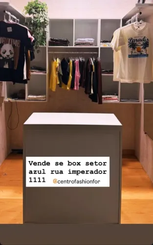 Vendo box no centro fashion