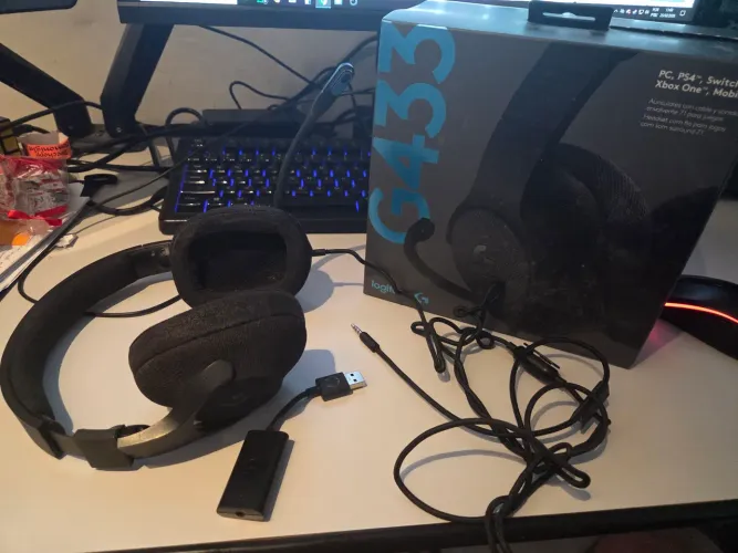 Headset logitec 433