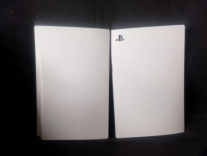 Capa play 5, faceplate original branca 