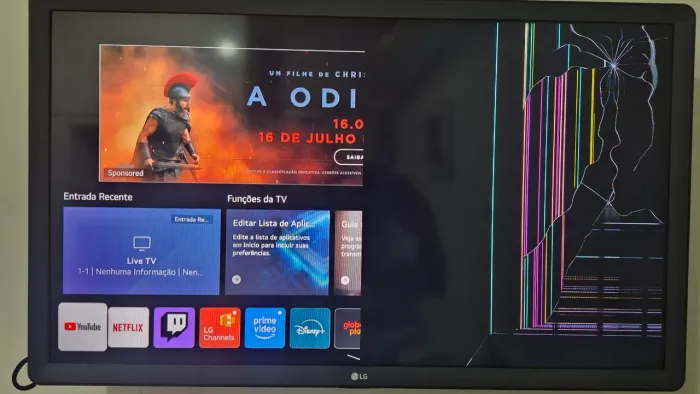 Tv LG 32" com alexa.