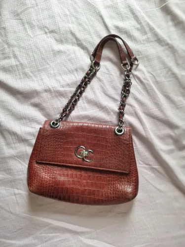 Bolsa corello couro croco original ombro