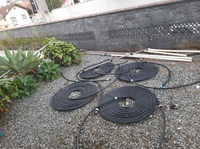 Aquecedor solar para piscina 3x6