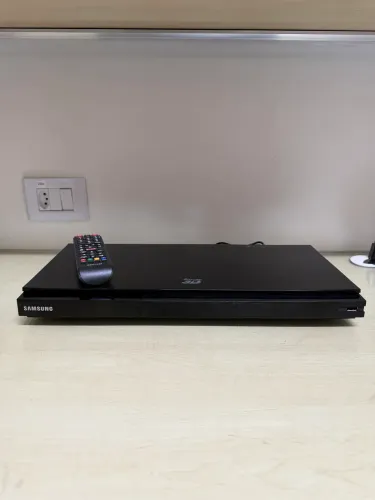 Blu-ray Player Samsung BD-D5500 3D com Controle - Funcionando Perfeitamente