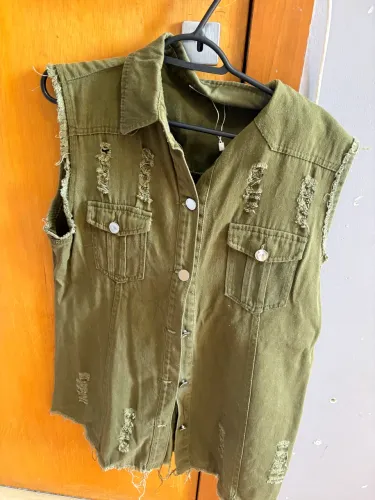 colete verde perfeito