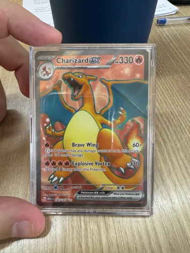 Carta Pokémon Charizard EX 183 Rara Ultra EN NM