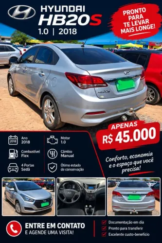 Hyundai HB20S C.plus/c.style1.0 Flex 12V Mec. 4P 2019